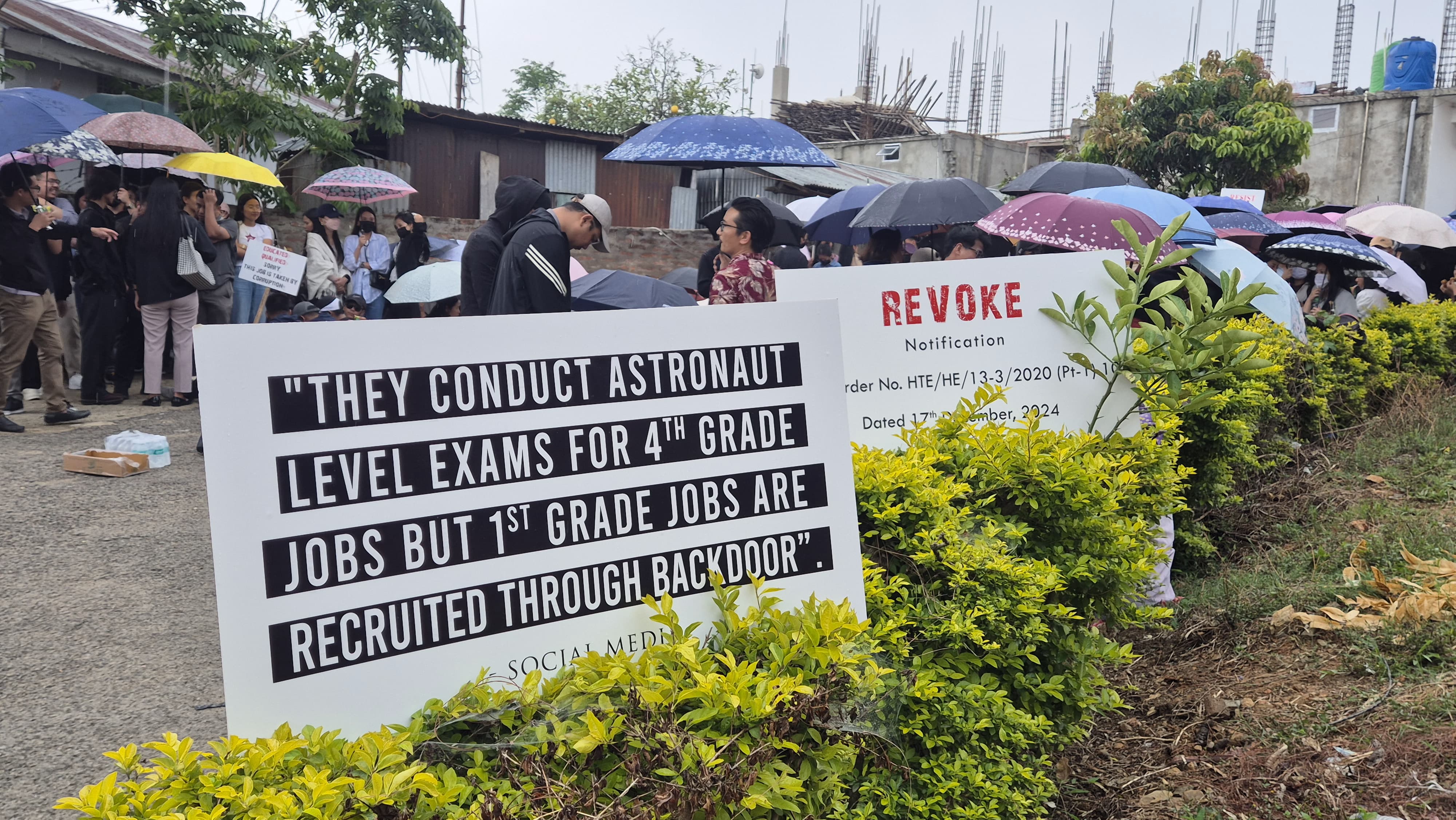 Nagaland NET Qualified Forum opposes ANGCTA's regularisation demand