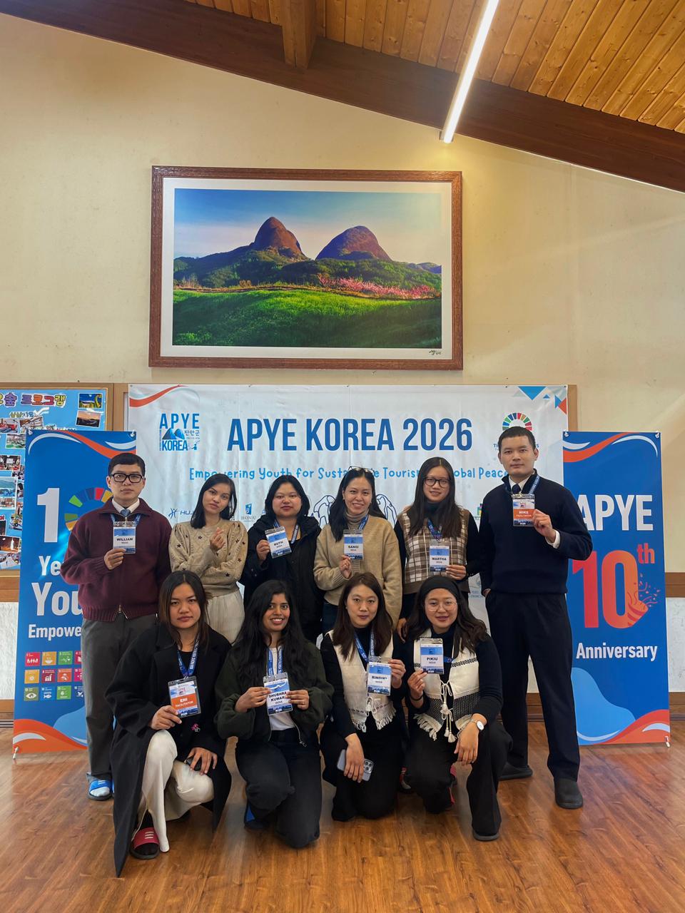 Mizoram Uni team represents India at APYE 2026 in South Korea
