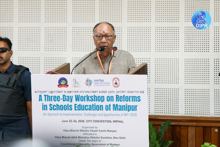 Manipur CM Khemchand advocates mother tongue education