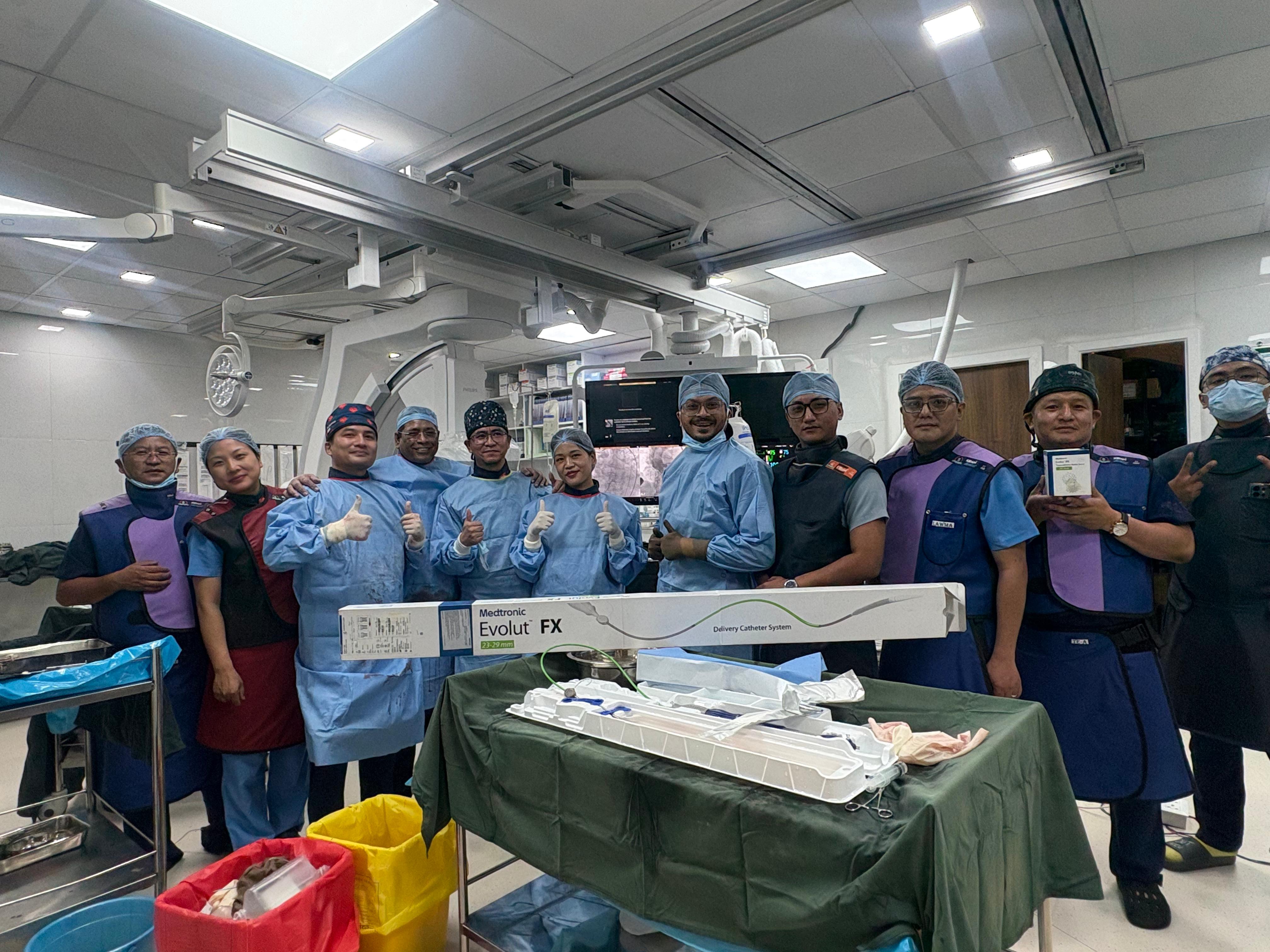 Mizoram's 1st non-surgical heart valve replacement