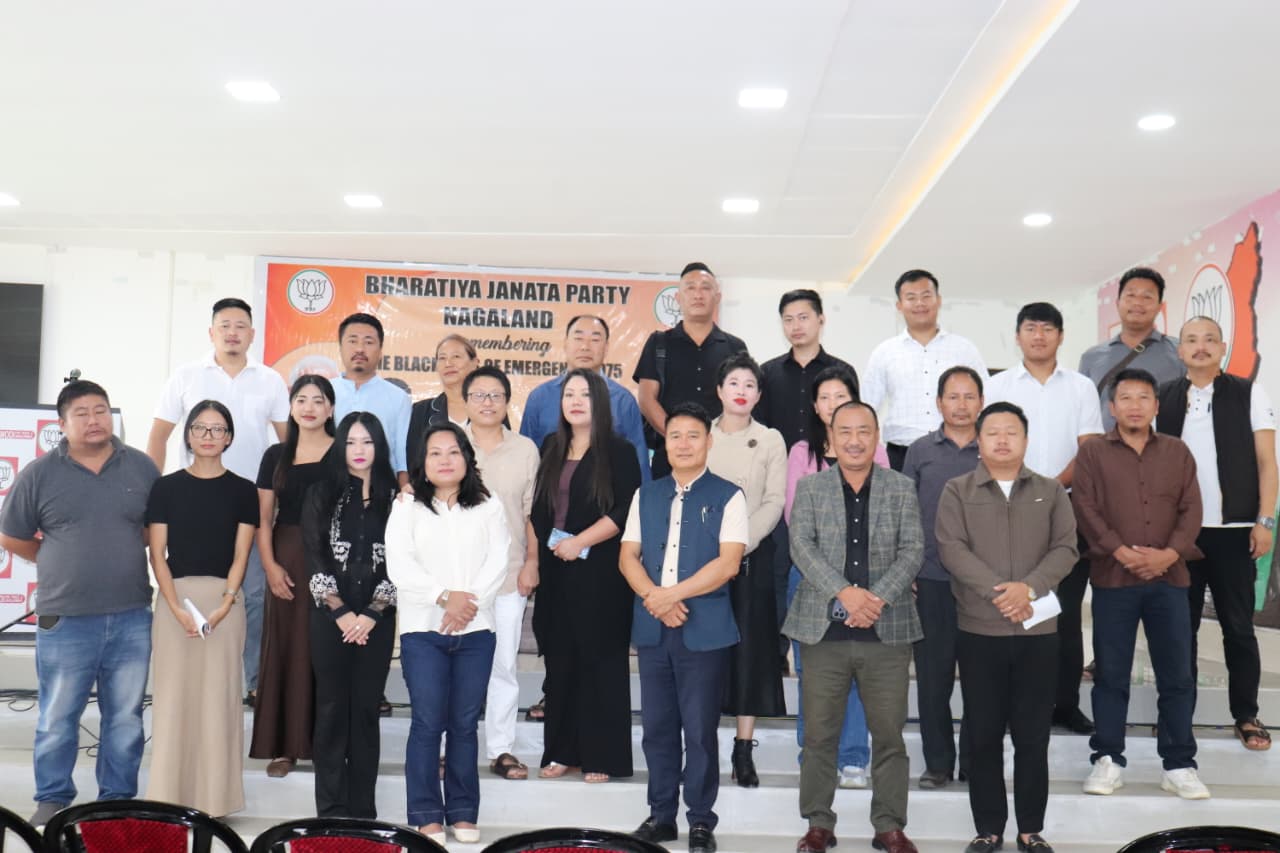 Nagaland BJP observes 'Black Days of Emergency'
