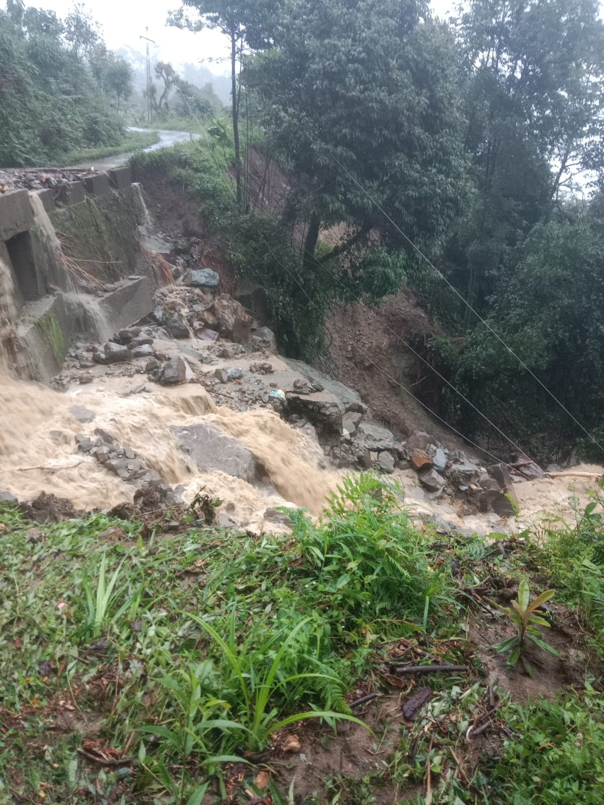 Sikkim: Torrential Rain Causes Floods, Landslides, and Bridge Collapse