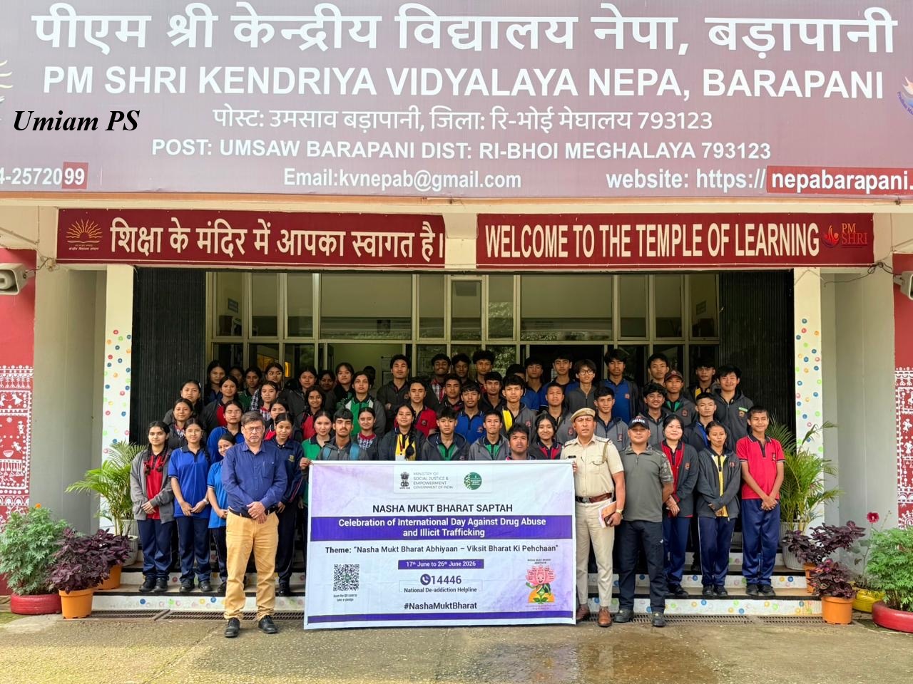 Meghalaya: Ri-Bhoi Police observes Anti-Drug Day