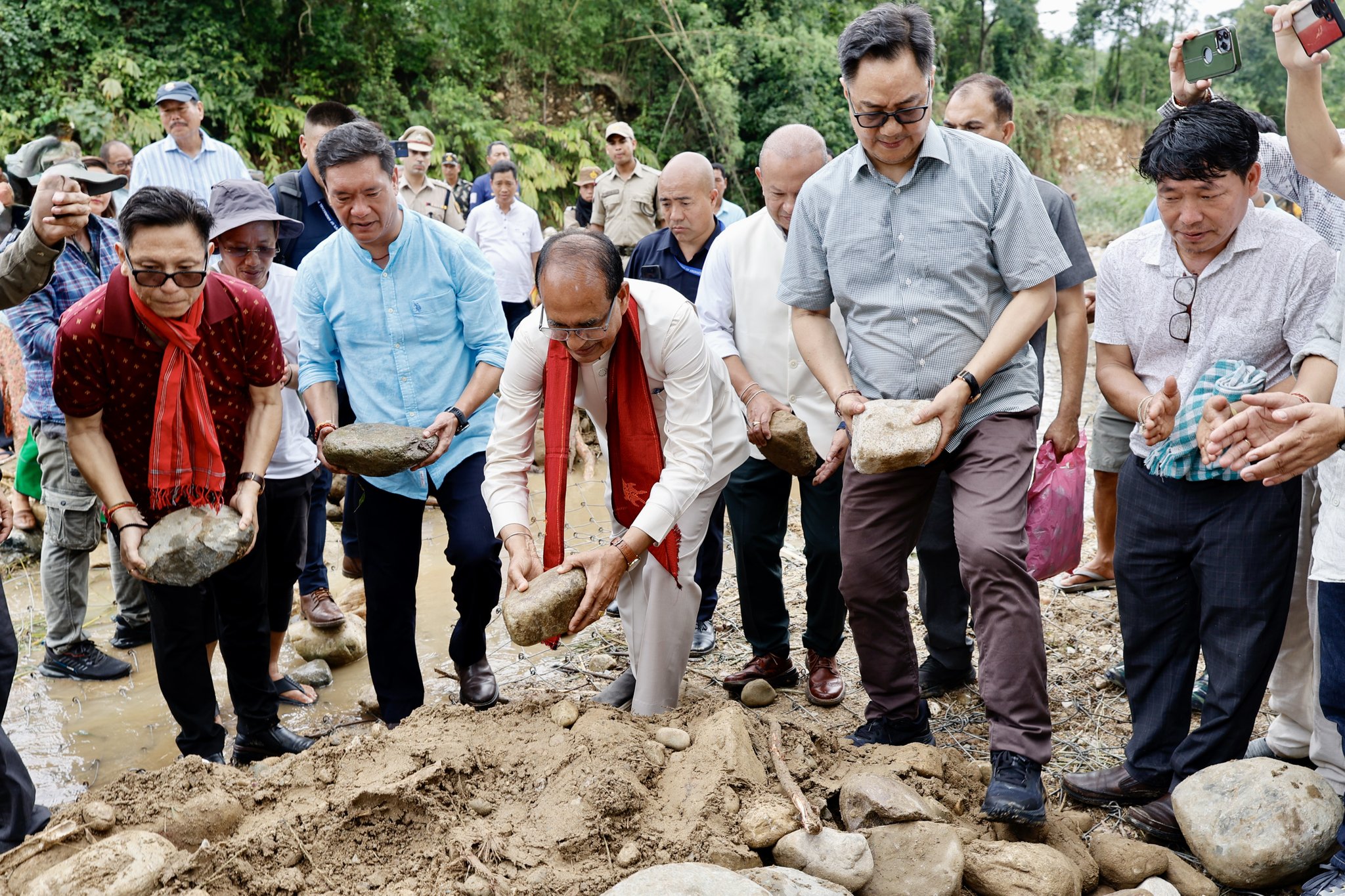 Union Ministers Assess Flood Damage in Arunachal Pradesh
