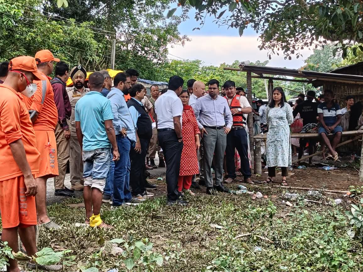 Assam Floods: Central Team Inspects Charaideo District