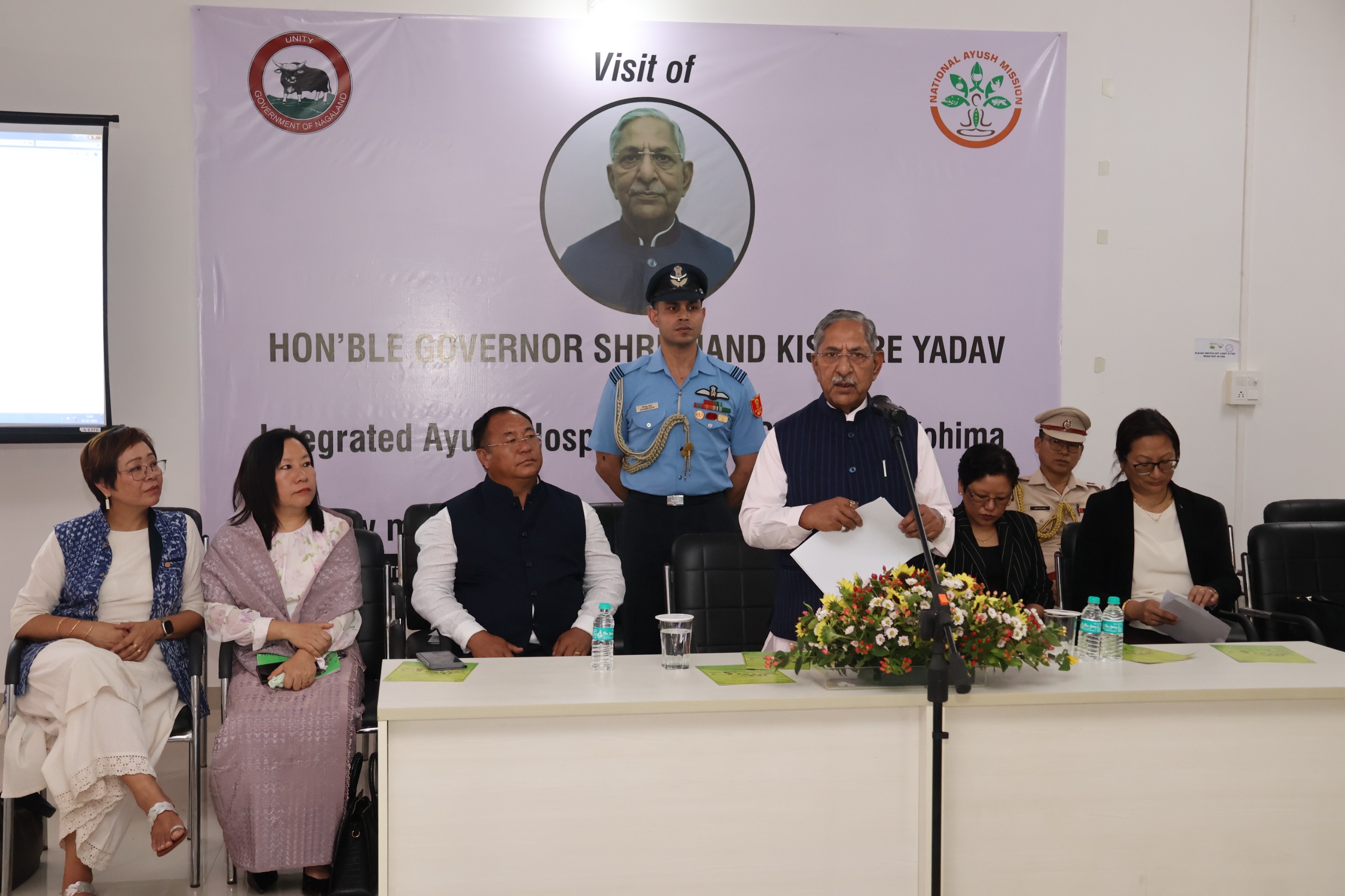 Nagaland Guv urges expansion of AYUSH services after hospital review