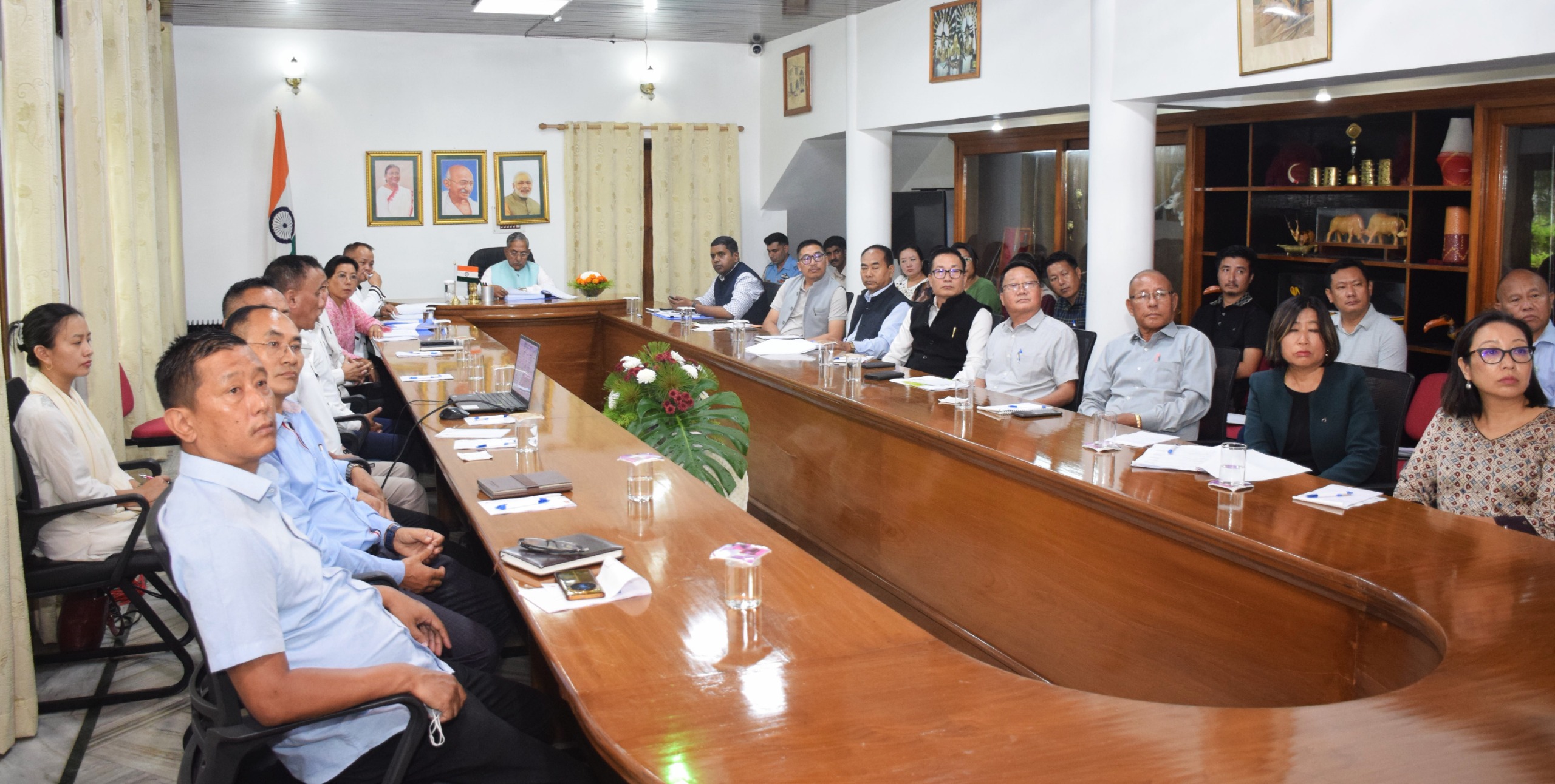 Nagaland Guv reviews Agricultural schemes, stresses sustainable farming