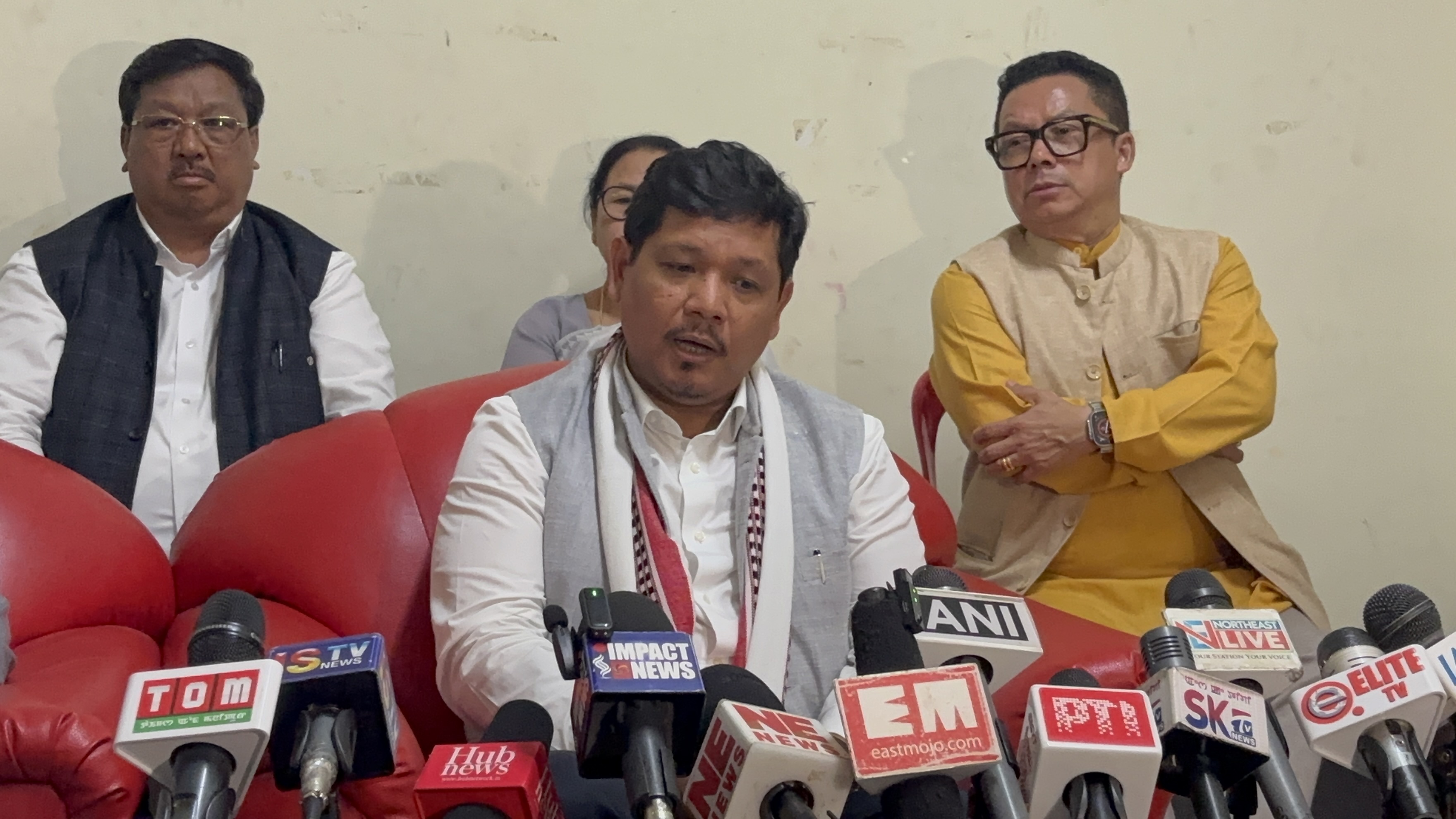 NPP's Conrad Sangma Sees Political Vacuum in Manipur