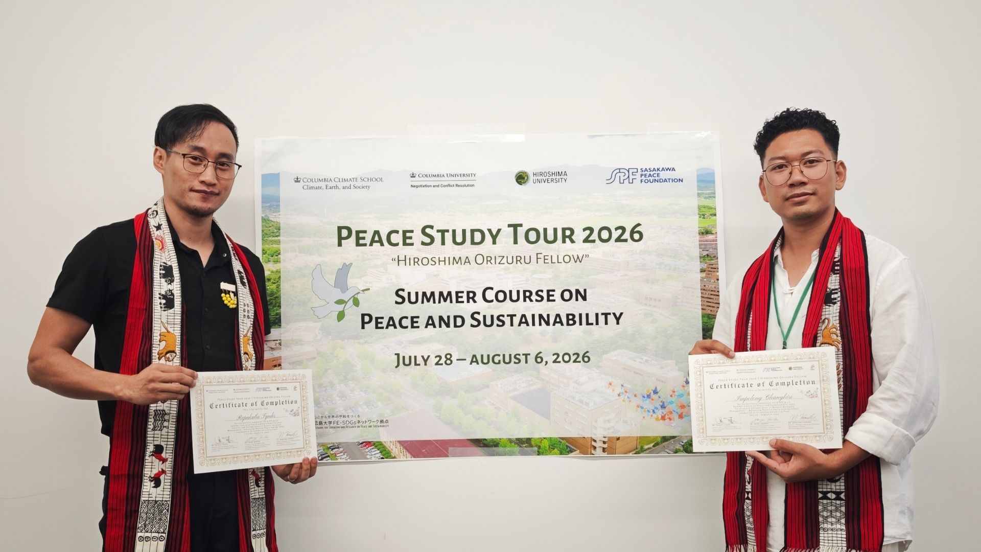 Nagaland Uni students complete Hiroshima Orizuru Fellowship