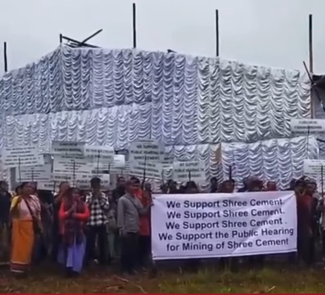 Meghalaya: Shree Cement public hearing marred by controversy