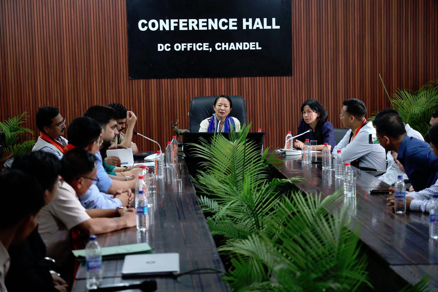 NITI Aayog member visits Chandel to review development projects